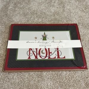Mackenzie-Childs Christmas placemats